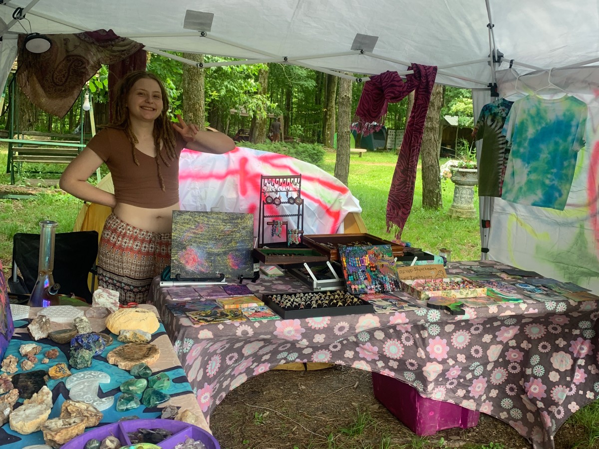 Vendors at Vibe Flow Festival